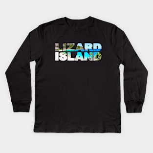 LIZARD ISLAND - North Queensland Australia Paradise! Kids Long Sleeve T-Shirt